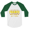 World Champion France 2018 Les Blues 3/4 Sleeve Shirt