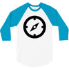 clock black 3/4 Sleeve Shirt