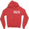Normal People Scare Me Zipper Hoodie