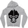 mean monkey Zipper Hoodie