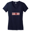 record Women's V-Neck T-Shirt