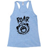 angry panda Racerback Tank