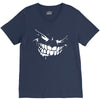 scary face V-Neck Tee