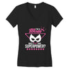 Super Mom-What's Your Superpower? Women's V-Neck T-Shirt