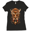 save the jungle Ladies Fitted T-Shirt