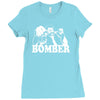 bomber film  fun Ladies Fitted T-Shirt