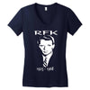 robert kennedy homage Women's V-Neck T-Shirt