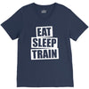 v5 eat sleep train V-Neck Tee