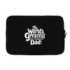 the world's greatest non biological dad Laptop sleeve