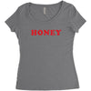 Honey Women's Triblend Scoop T-shirt