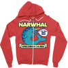 narwhal Zipper Hoodie