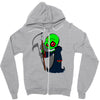 grim reaper Zipper Hoodie