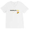 Mommy to Bee Baby Girl V-Neck Tee