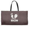 love bacont fun ny Weekender Totes