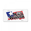 future ninja warrior License Plate