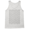 fuck you pin stripe line Tank Top