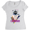 who loves chihuahua Women's Triblend Scoop T-shirt