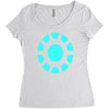 ironman logo avengers marvel comics gift Women's Triblend Scoop T-shirt