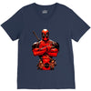 red man V-Neck Tee