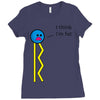 fatty acid Ladies Fitted T-Shirt