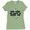the dice are trying to kill me Ladies Fitted T-Shirt