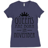 queens are born in november (2) Ladies Fitted T-Shirt