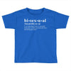 Bisexual Dictionary Toddler T-shirt