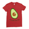 avocado fan club Ladies Fitted T-Shirt