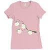 chinese peaches Ladies Fitted T-Shirt