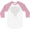 dripping diamond 3/4 Sleeve Shirt