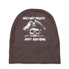 instant pirate just add rum Baby Beanies