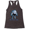 muscle shark its summer time Racerback Tank