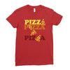 pizza forever Ladies Fitted T-Shirt