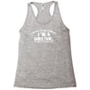 i'm not alcoholic i'm a drunk Racerback Tank