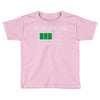 low battery introvert pun humor Toddler T-shirt