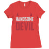 handsome devil Ladies Fitted T-Shirt