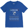 capricorn christmas ugly sweater V-Neck Tee