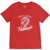 single flamingle V-Neck Tee