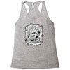 respect mah wizardrah! white Racerback Tank
