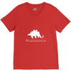 grandpa dinosaur V-Neck Tee
