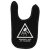 warning god of thunder Baby Bibs