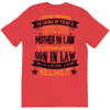 Super Cool Mother In Law Of A Freaking Awesome Son In Law T-Shirt