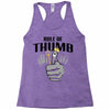 rule of thumb Racerback Tank