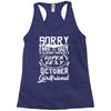 This Guy Is Taken By A Super Sexy October Girlfriend Racerback Tank