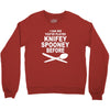 knifey spooney Crewneck Sweatshirt