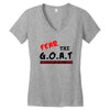 fear the goat Women's V-Neck T-Shirt