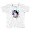 unicorn nerd graphic Toddler T-shirt