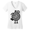 amazin' cat Women's V-Neck T-Shirt