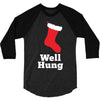 well hung 3/4 Sleeve Shirt