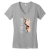 come here Women's V-Neck T-Shirt
